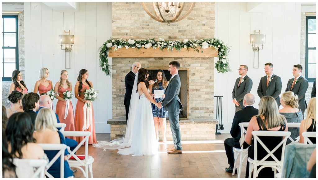 Elora Mill Wedding Ceremony 